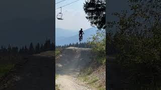 Sunny laps in bikepark Kubínska hoľa SVK mtb bikepark fuelex trekbikes mtblife mtbjumps [upl. by Gurl]