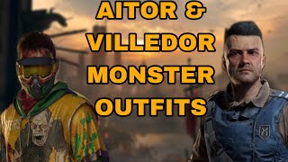 NEW Aitor and Villedor Monster outfit showcases [upl. by Christalle820]