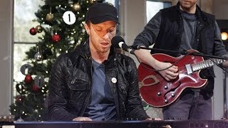 Coldplay  White Christmas in the Christmas Live Lounge [upl. by Bezanson]