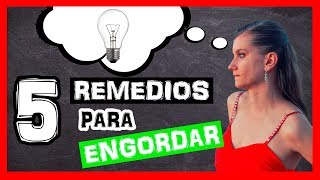 ✅COMO ENGORDAR RAPIDO EN 1 SEMANA⌛️REMEDIOS CASEROS PARA SUBIR DE PESO [upl. by Akeihsat210]