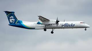 Stolen Horizon Air CrashLast attemptsPart9 FULL ATC [upl. by Yelad]