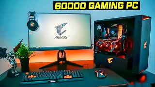 60000 Best Gaming PC Build 2023  Budget Gaming PC Build Under 60000  Gaming Pc Under 60k  2023 [upl. by Anev]