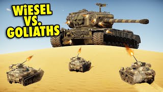 SWARMING HEAVY TANKS WITH THE SMALLEST TANK  Wiesel 1A4 in War Thunder feat PhlyDaily Spookston [upl. by Aspasia543]