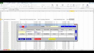 Datenbanken in Excel aus flexibler Eingabemaske erstellen Unfallstatistik [upl. by Aloek305]