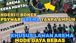 PSYWAR amp TERROR BONEK UNTUK AREMA DI LAPANGAN  PERSEBAYA vs AREMA FC [upl. by Frida774]