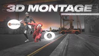 How To Make 3d Montage On Android  How To Make 3d Montage Free Fire  Free Fire 3d Montage Android [upl. by Meriel229]