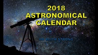 2018 ASTRO CALENDAR [upl. by Anrapa613]