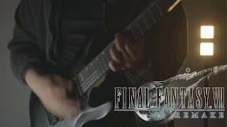 FINAL FANTASY VII Battle theme Guitar Cover by Igyman Desu [upl. by Franckot332]