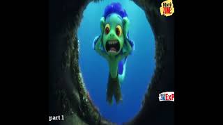 Luca 2021 part 1 Movie Explained in Hindi  Animated Movie  Summarized in हिन्दी [upl. by Burta]