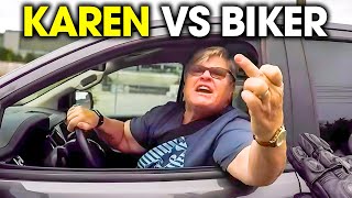 KARENS vs BIKERS  EPIC amp CRAZY MOTORCYCLE MOMENTS 2024 49 [upl. by Aisila]