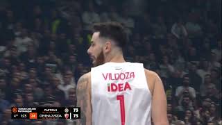 Top performer Luca Vildoza Highlights vs Partizan  EuroLeague R12 [upl. by Siramay]