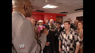 Teddy Long Addresses The SmackDown Roster Regarding John Cena  Oct 14 2004 [upl. by Vivyanne214]