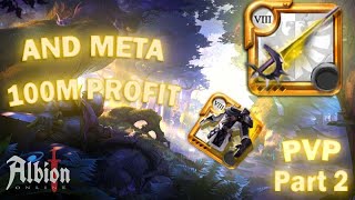 BLOODLETTER AND META 100M PROFIT  PART 2  84 Kill  Mist PVP  Albion Online [upl. by Allard]