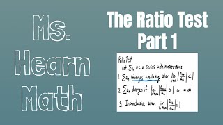 Ratio Test Part 1 Simplifying Factorial and Exponential Ratios [upl. by Htebazila401]