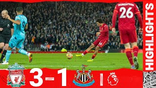 Highlights Liverpool 31 Newcastle Utd  Trent seals it with a screamer [upl. by Milinda]