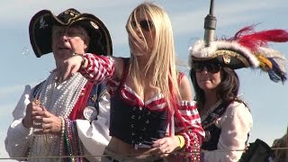 2015 Gasparilla Day Parade Tampa FL [upl. by Smith]