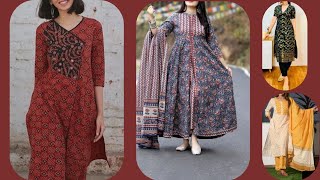 💯 printed kurti designs  printed kurti design for woman  kurti design  kameez design [upl. by Roye]