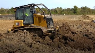 See the Cat® D4 Dozer at Work [upl. by Ahseken179]