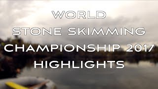 World Stone Skimming Championships 2017 Highlights [upl. by Idna744]