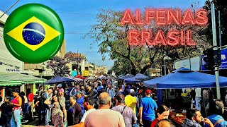 feira de alfenas minas gerais Brasil [upl. by Novoj]