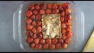 La fameuse recette de pâtes à la feta et aux tomates cerises au four [upl. by Ahsi189]