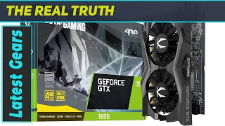 ZOTAC Gaming GeForce GTX 1650 AMP CORE 4GB GDDR6  Unleashing Gaming Power [upl. by Shult]