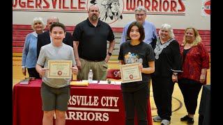 Rogersville City School honors teachers and students for various achievements [upl. by Yraeht]