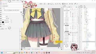 【Live2D Wip】Invert Mask A live2d [upl. by Zertnom768]