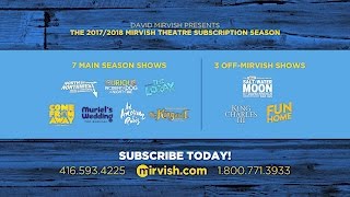 20172018 Mirvish Theatre Subscription Season [upl. by Leibrag]