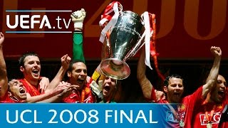 Manchester United v Chelsea 2008 UEFA Champions League final highlights [upl. by Akehsay164]