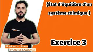 L’essentiel du cours  État d’équilibre d’un système chimique  Partie 1 2BAC BIOF  prof BMouslim [upl. by Akinek]