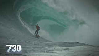 Daredevil surfers chase massive waves at Shipstern Bluff [upl. by Devinne]