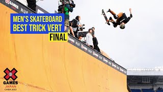 Skateboard Vert Best Trick FULL COMPETITION  X Games Japan 2023 [upl. by Anitel]