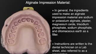 Complete Denture 1  2 Preliminary Impression and Model Pouring [upl. by Garrek808]