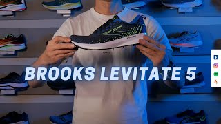 Laufschuh Test  Brooks Levitate 5  German  Deutsch [upl. by Odraner956]