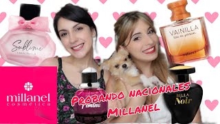 Probando los perfumes de MILLANEL🤩🤩🤩 [upl. by Airotna]