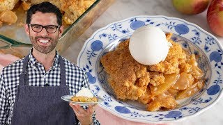 Easy Apple Cobbler Recipe [upl. by Anelhtac]