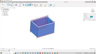 2 Øvingsoppgave i Fusion 360 Boks til laserkutting [upl. by Semadar767]