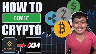 How to Deposit Cryptocurrency to XM Forex Account from Binance [upl. by Eada]