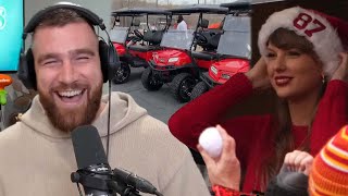 Travis Kelce Reveals LAVISH Chiefs Gift After Spending Christmas With Taylor Swift [upl. by Kaehpos227]