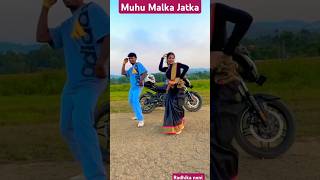 MUHU MALKA JHATKA🔥🔥love statustrending sambalpuridanceviralvideo sambalpurisortscoupledance [upl. by Iruyas936]