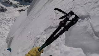 Descente à ski de lAiguille Blanche de Peuterey [upl. by O'Donnell]