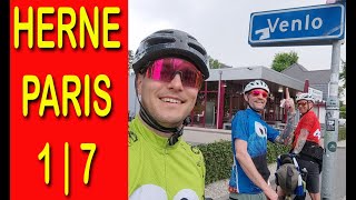 650 Km auf dem Brompton Herne  Paris Tag 1 [upl. by Teloiv]