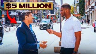 Asking Strangers What Do You Do for A Living London UK  Millionaires tell us their BEST Advice [upl. by Phillipe]