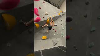 Fresh from the setter testing the bloc 💥🧗 climbing bouldering fyp [upl. by Busby107]