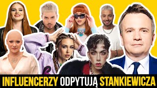 Topowi influencerzy pytają Andrzej Stankiewicz odpowiada Wybory 2023 [upl. by Haliled]