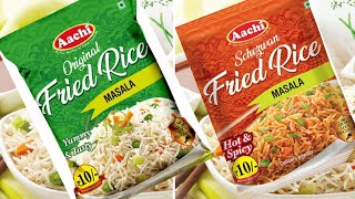 Aachi Fried Rice Masala Recipe in Tamil Veg Fried RiceAachi Schezwan Fried Rice Masalafried rice [upl. by Celio]