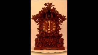 Antique Austrian Cuckoo Clock Circa 1880 [upl. by O'Donoghue]