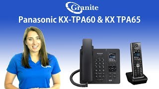 Panasonic Cordless – How to Update your Voicemail Greeting [upl. by Havard514]