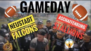 Neustadt Falcons  Aschaffenburg Stallions Gamevlog 2 [upl. by Ahsirt119]